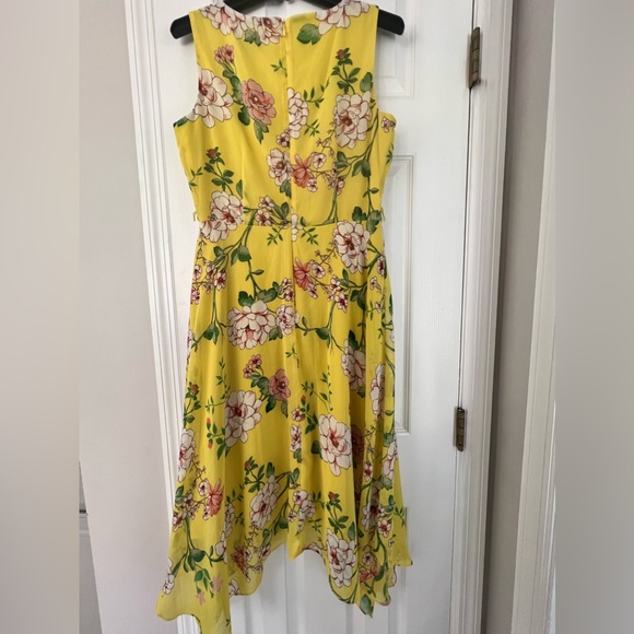 Jessica Howard Dresses Pretty Spring Floral Dress In Yellow Worn A Few Times Size 4p Poshmark